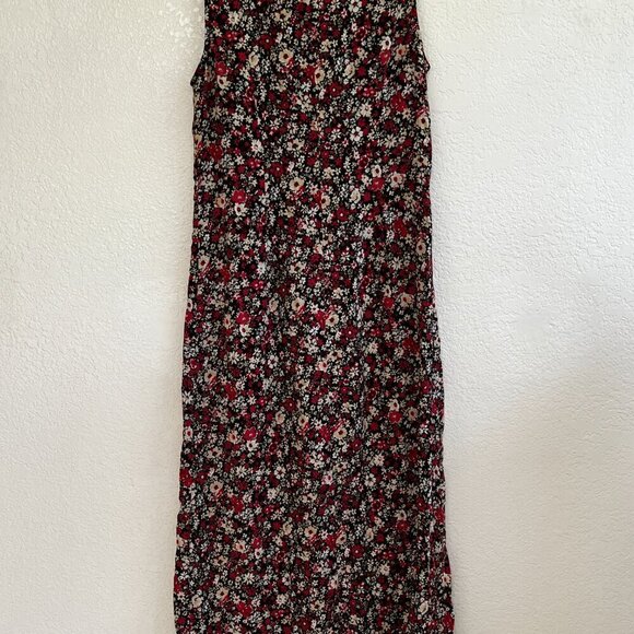 Vintage Ditsy Floral Sleeveless Casual Shift‎ Tank dress by Ease Sport Size 10 - Picture 4 of 7